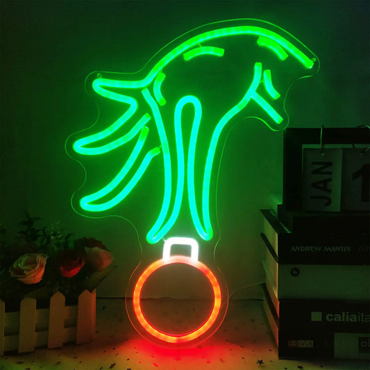 Christmas Neon Signs LED Neon Lights for Wall Decor Bedroom Livingroom Christmas Party Decorations A Great Gift for Children